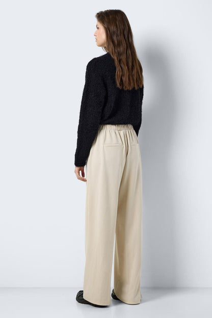 NOISY MAY - Bob Hw Elastic Wide Pant - Grey